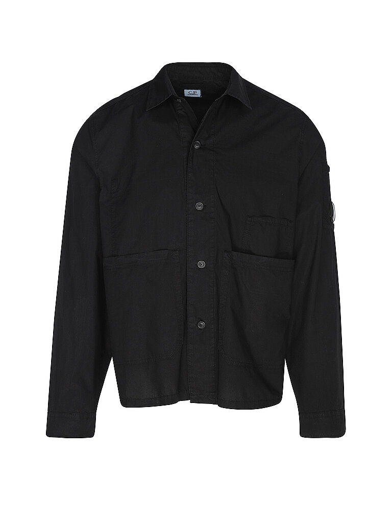 CP COMPANY Overshirt  schwarz | L von CP Company