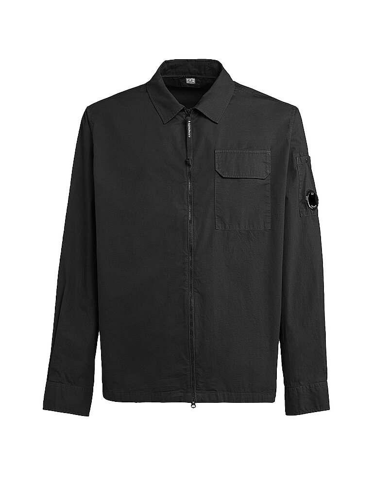 CP COMPANY Overshirt  schwarz | S von CP Company