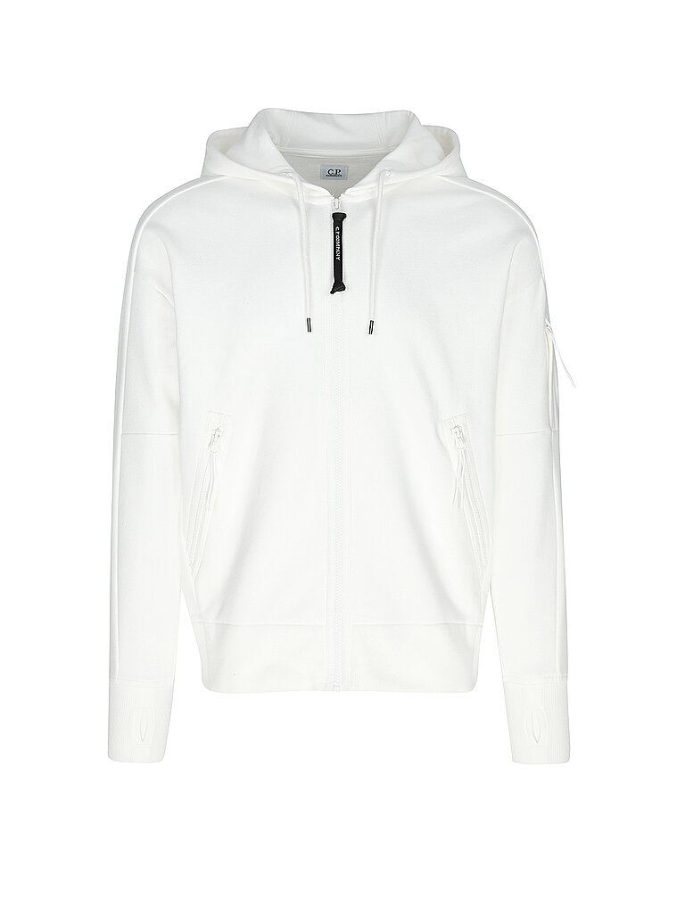 CP COMPANY Sweatjacke LINSE weiss | M von CP Company