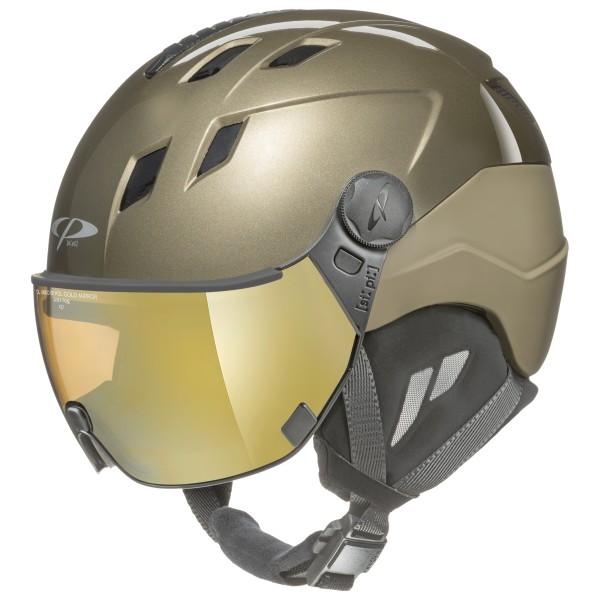 CP Helmets - Corao+ - Skihelm Gr 56-58 cm;59-61 cm;62-64 cm beige von CP Helmets