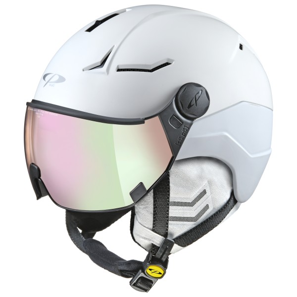 CP Helmets - Women's Coya+ - Skihelm Gr 53-55 cm;56-58 cm grau;grau/weiß von CP Helmets