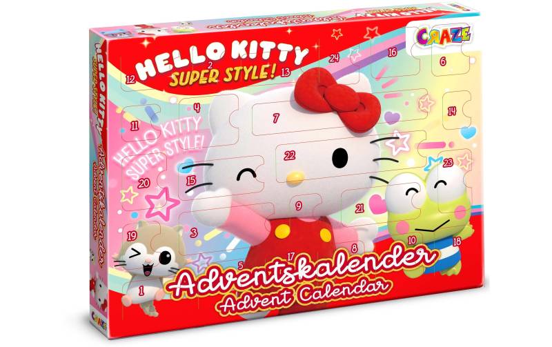 CRAZE Adventskalender »Hello Kitty 2024«, ab 3 Jahren von CRAZE