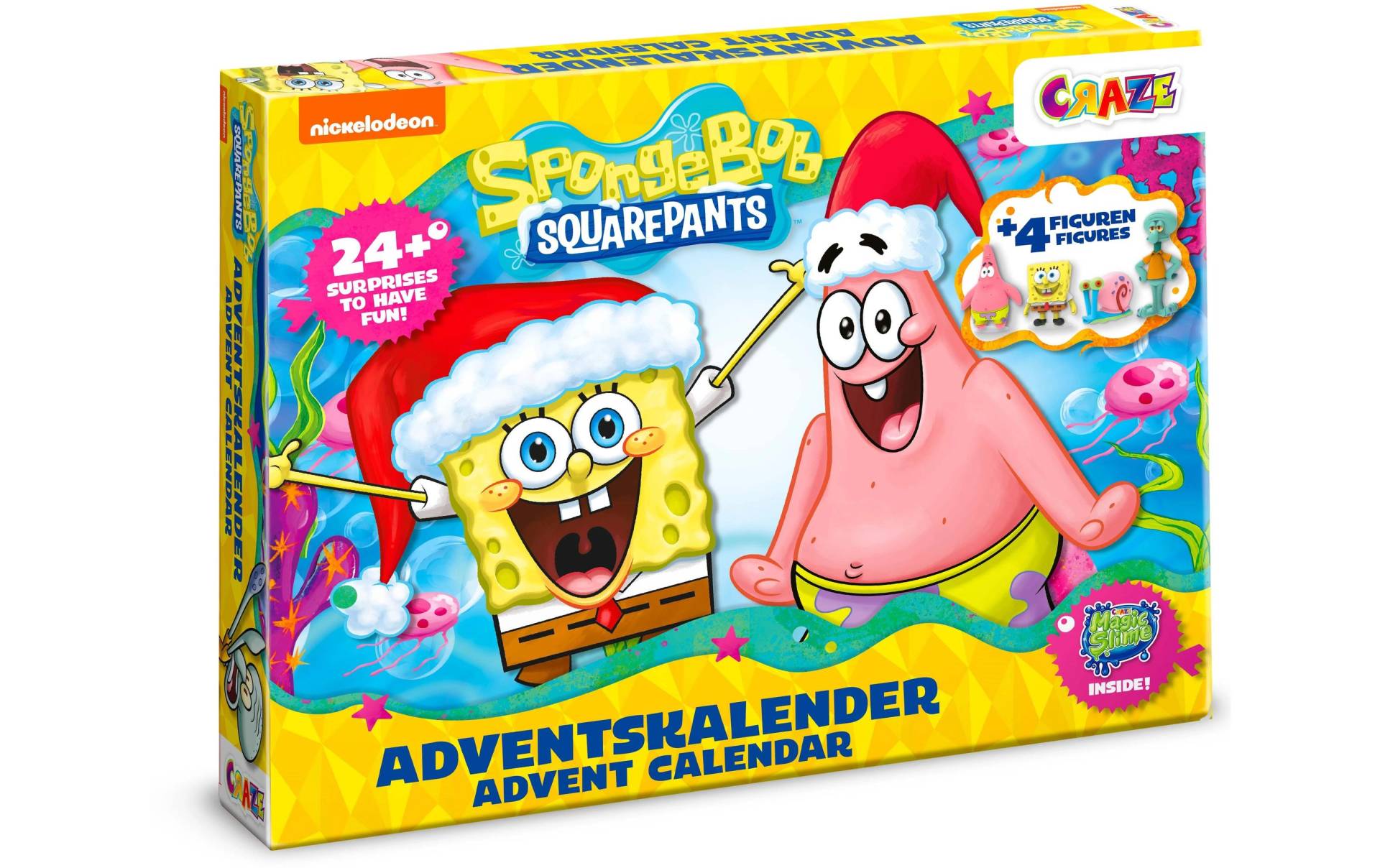 CRAZE Adventskalender »SpongeBob 2024«, ab 3 Jahren