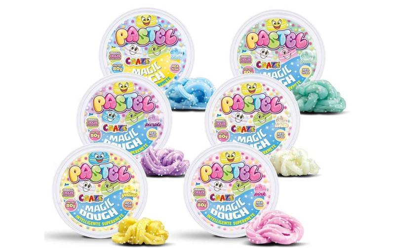 CRAZE Knete »Magic Dough Pastel 80 g assortiert« von CRAZE