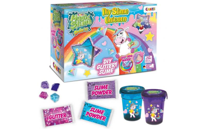 CRAZE Knete »Magic Slime DIY Unicorn« von CRAZE