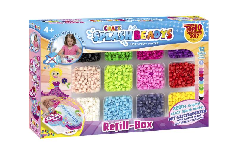 CRAZE Kreativset »Beadys Refill Set Mehrfarbig« von CRAZE