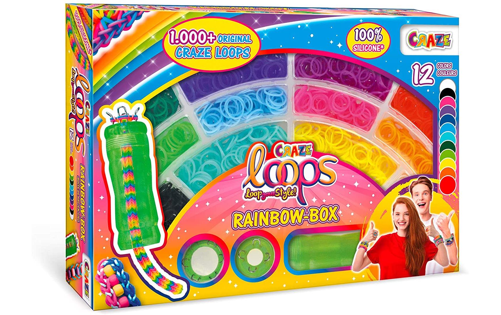 CRAZE Kreativset »Loops – Rainbow Box« von CRAZE