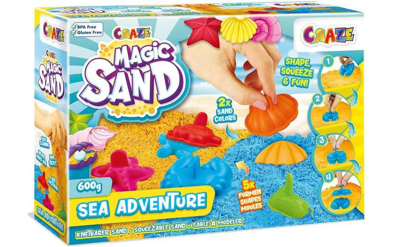 CRAZE Kreativset »Sand Sea Adventures« von CRAZE