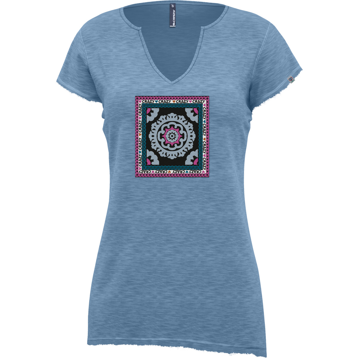 Crazy Damen Mandala T-Shirt von CRAZY