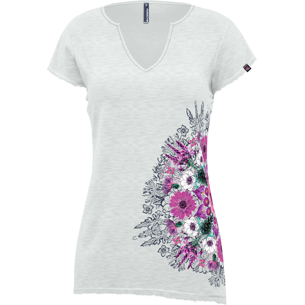 Crazy Damen Mandala T-Shirt von CRAZY