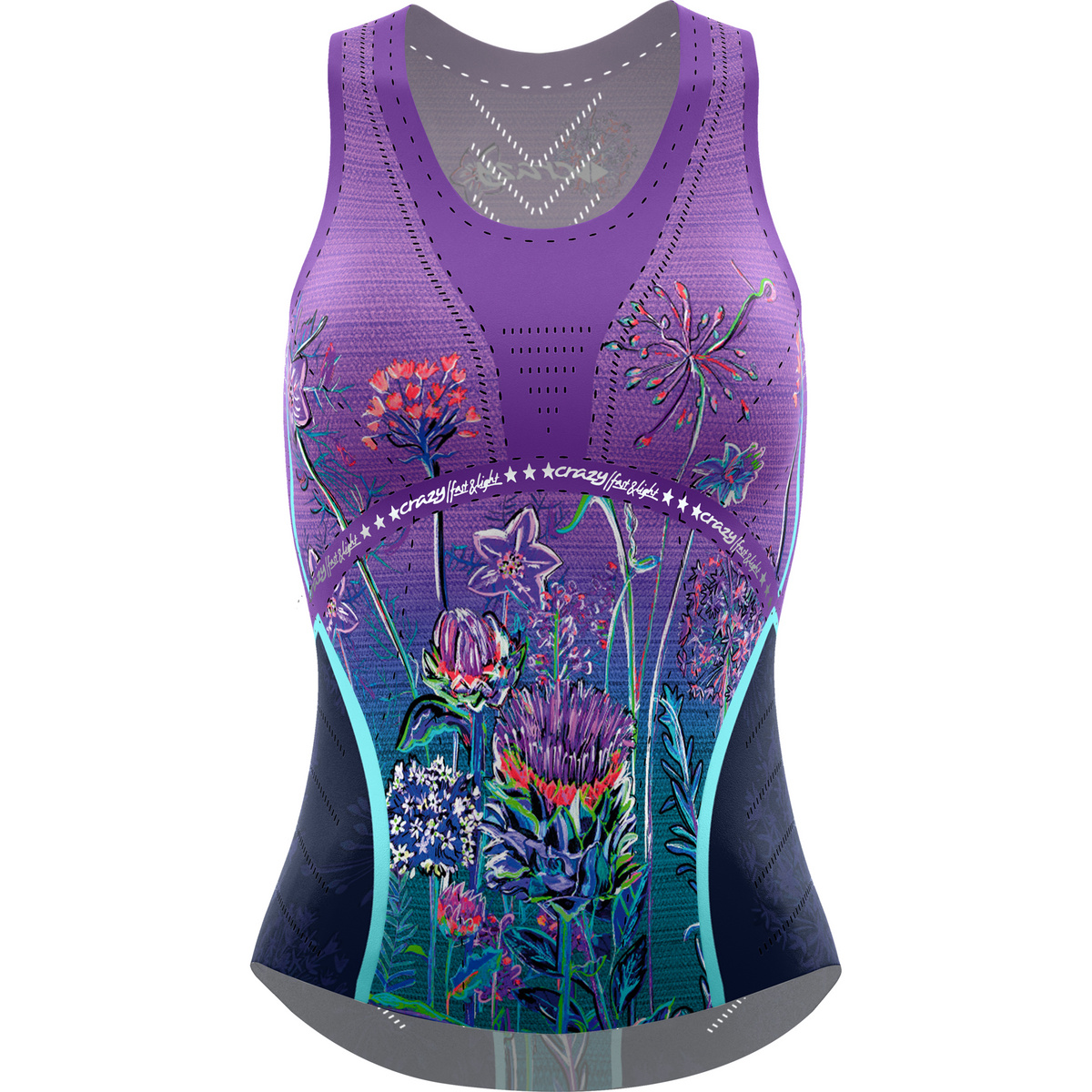 Crazy Damen Voltage Top von CRAZY