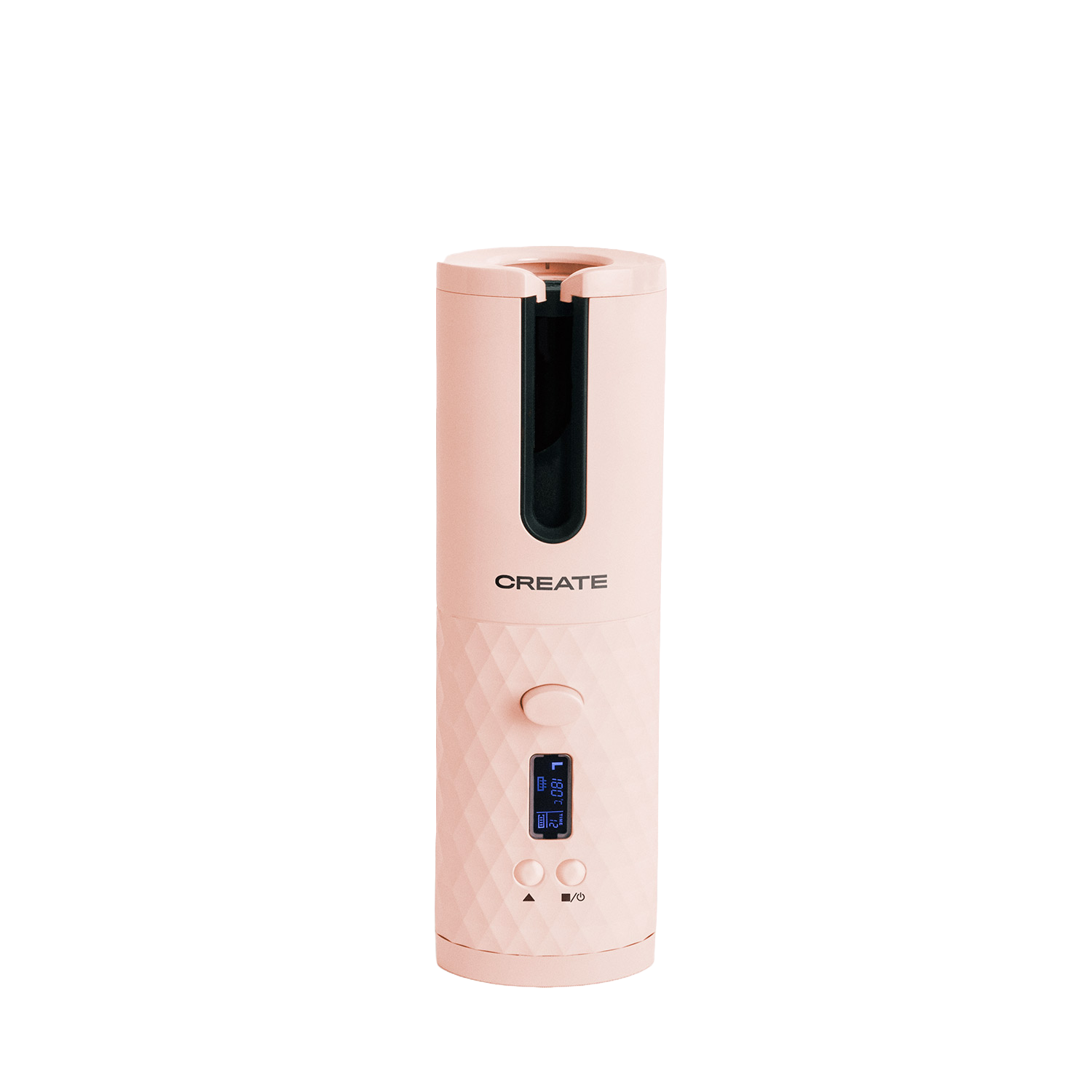 Kurline Tourmaline - Tragbarer Kabelloser Lockenstab Usb, Rosa Damen Hellrosa ONE SIZE von CREATE