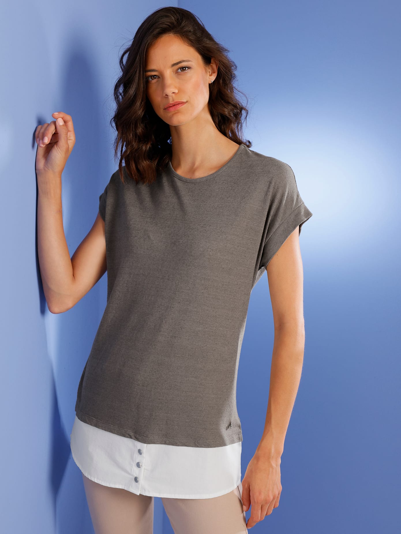 CREATION L PREMIUM 2-in-1-Shirt »Leinen-Viskose-Shirt« CREATION L PREMIUM 2-in-1-Shirt »Leinen-Viskose-Shirt« von CREATION L PREMIUM