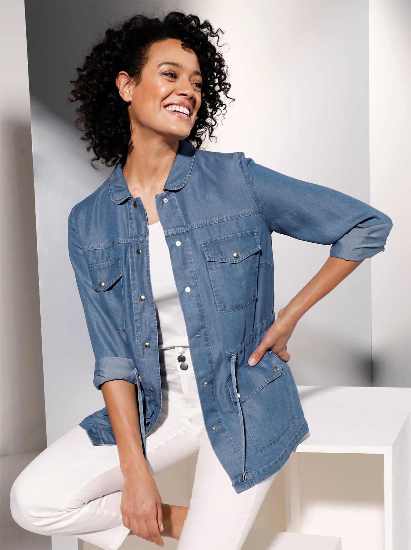 CREATION L PREMIUM Blusenblazer »Lyocell-Blusenblazer« CREATION L PREMIUM Blusenblazer »Lyocell-Blusenblazer« von CREATION L PREMIUM