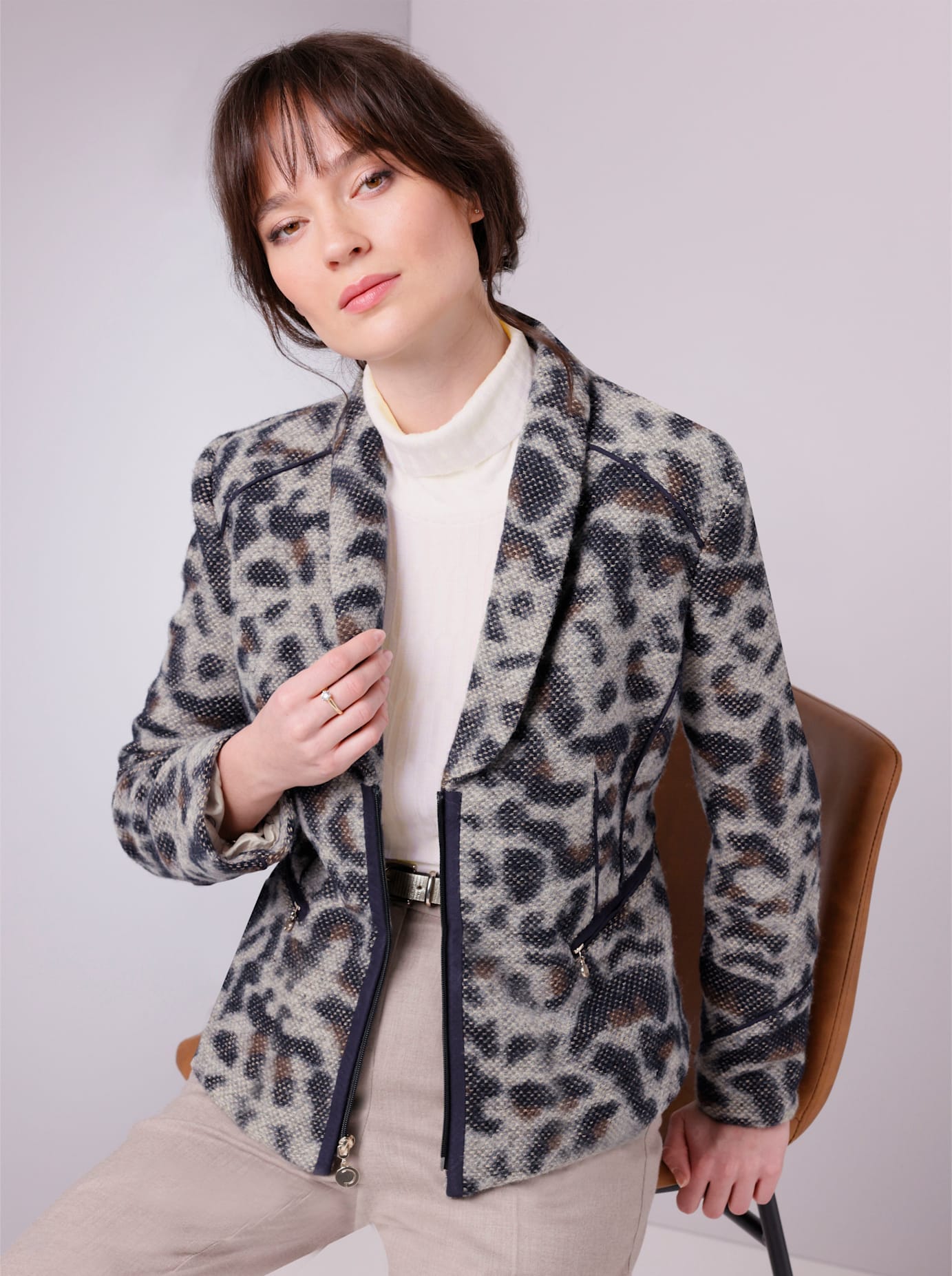 CREATION L PREMIUM Jackenblazer »Woll-Mix-Blazer« CREATION L PREMIUM Jackenblazer »Woll-Mix-Blazer« von CREATION L PREMIUM