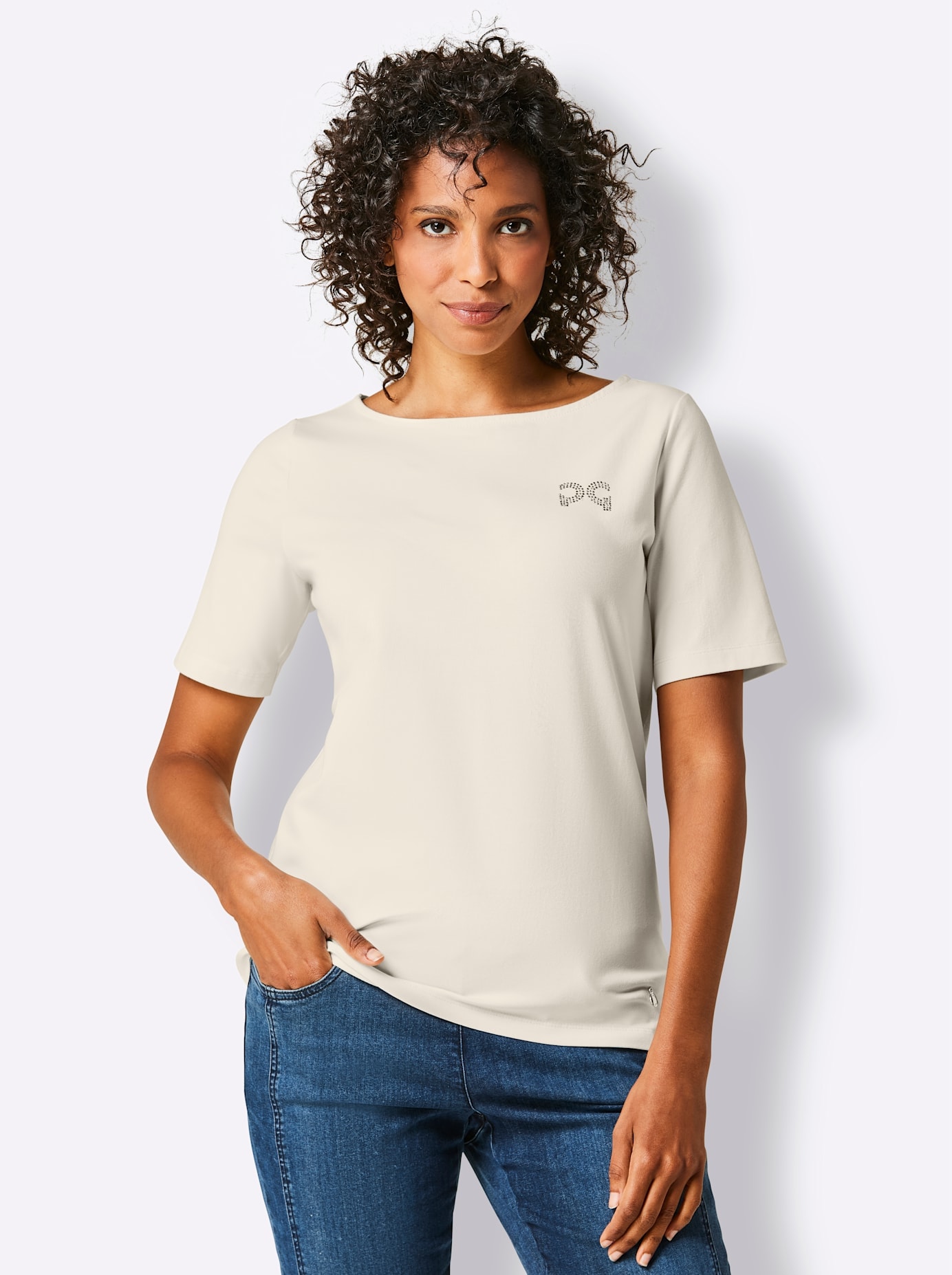 CREATION L PREMIUM Kurzarmshirt »Pima-Baumwoll-Shirt«, (1 tlg.) CREATION L PREMIUM Kurzarmshirt »Pima-Baumwoll-Shirt«, (1 tlg.) von CREATION L PREMIUM