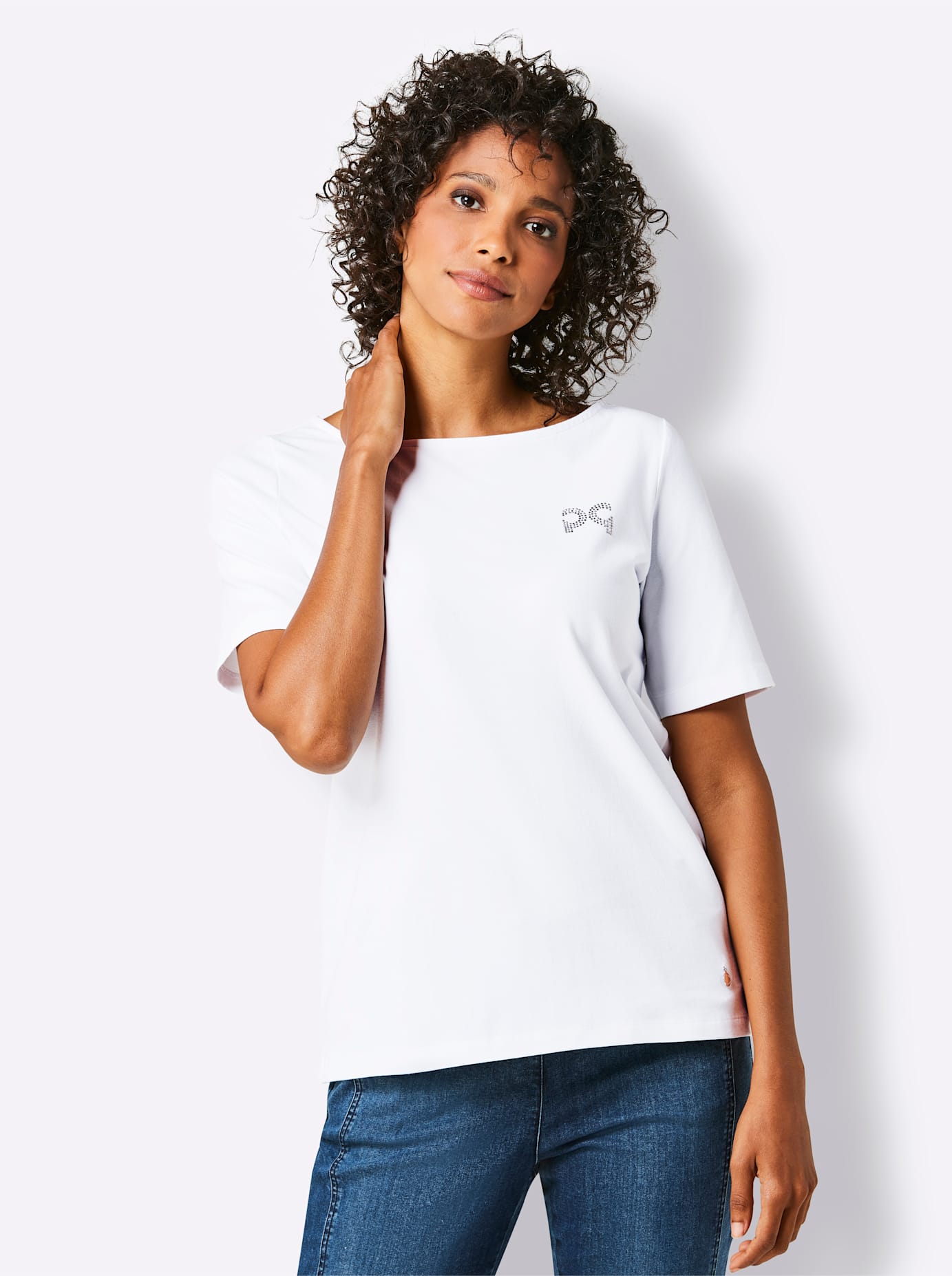 CREATION L PREMIUM Kurzarmshirt »Pima-Baumwoll-Shirt« CREATION L PREMIUM Kurzarmshirt »Pima-Baumwoll-Shirt« von CREATION L PREMIUM