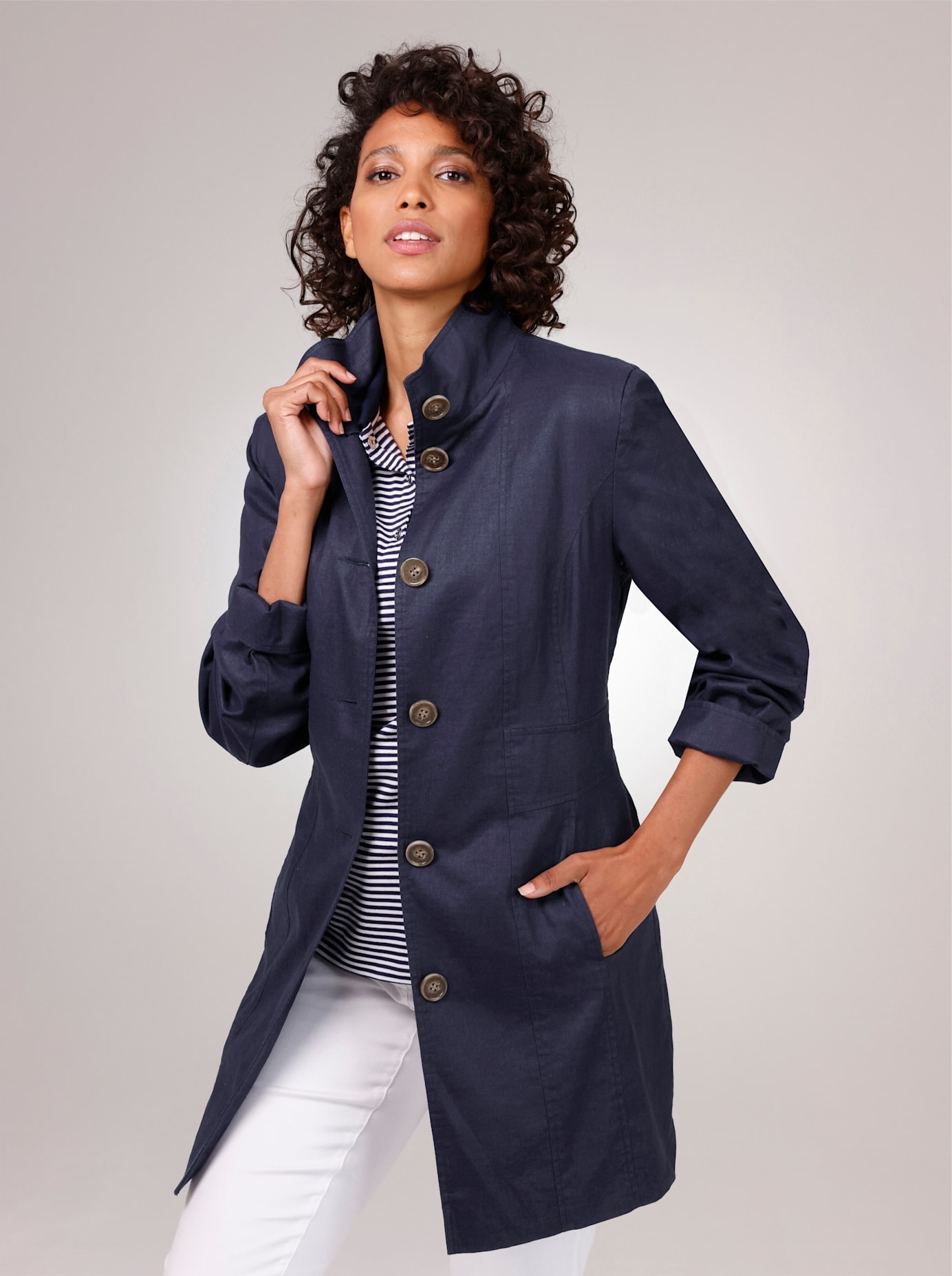 CREATION L PREMIUM Langjacke, ohne Kapuze CREATION L PREMIUM Langjacke, ohne Kapuze von CREATION L PREMIUM