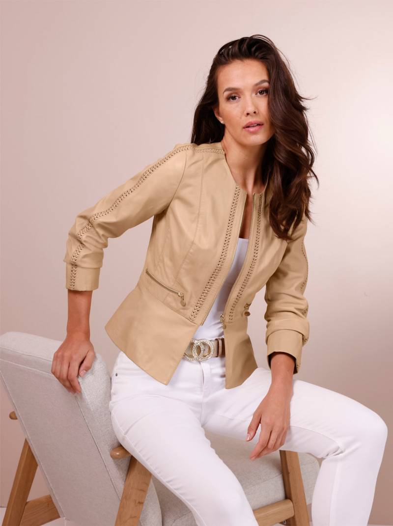 CREATION L PREMIUM Lederblazer »Lammnappa-Lederblazer« von CREATION L PREMIUM