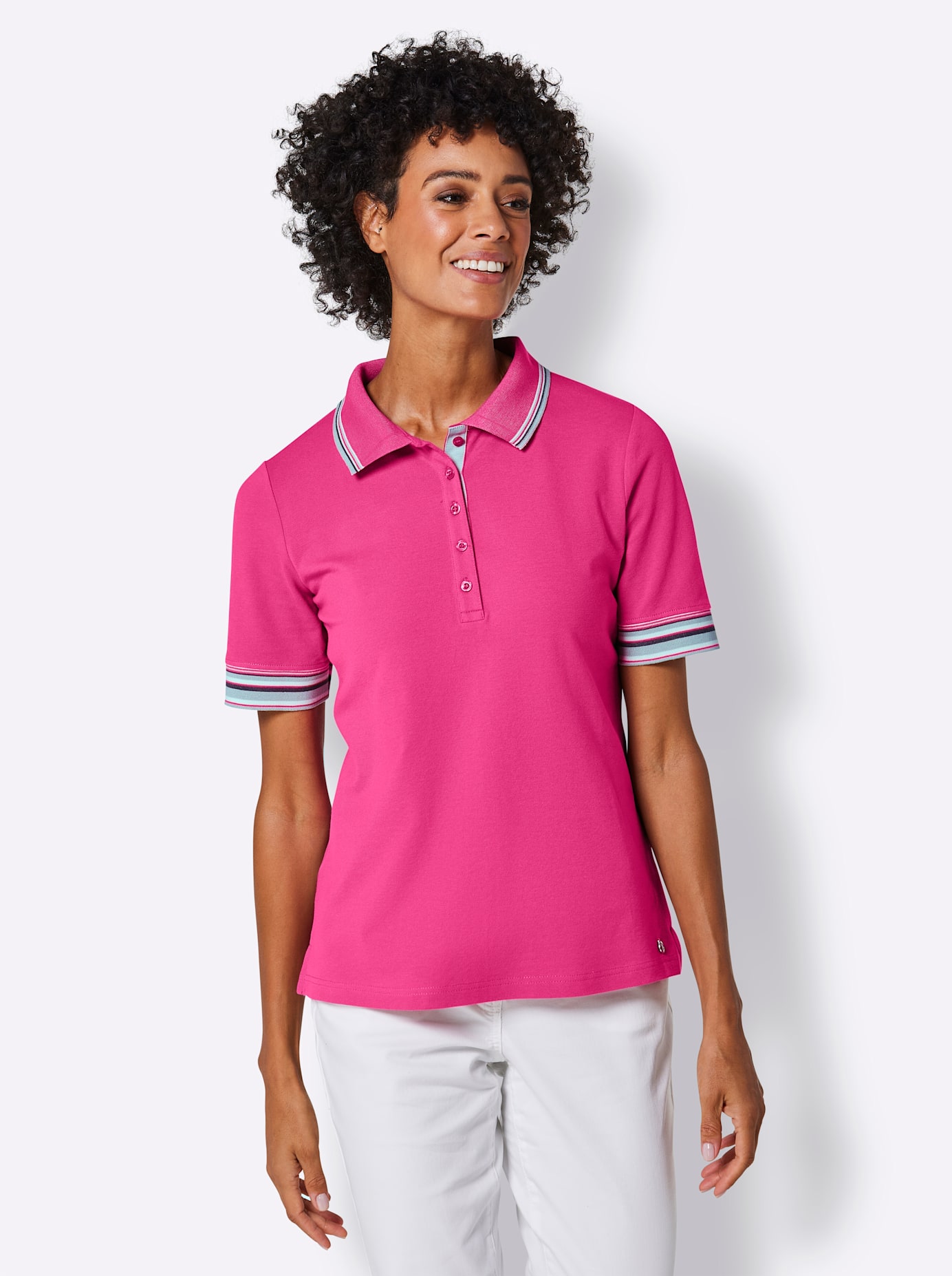 CREATION L PREMIUM Poloshirt »Baumwoll-Shirt« CREATION L PREMIUM Poloshirt »Baumwoll-Shirt« von CREATION L PREMIUM