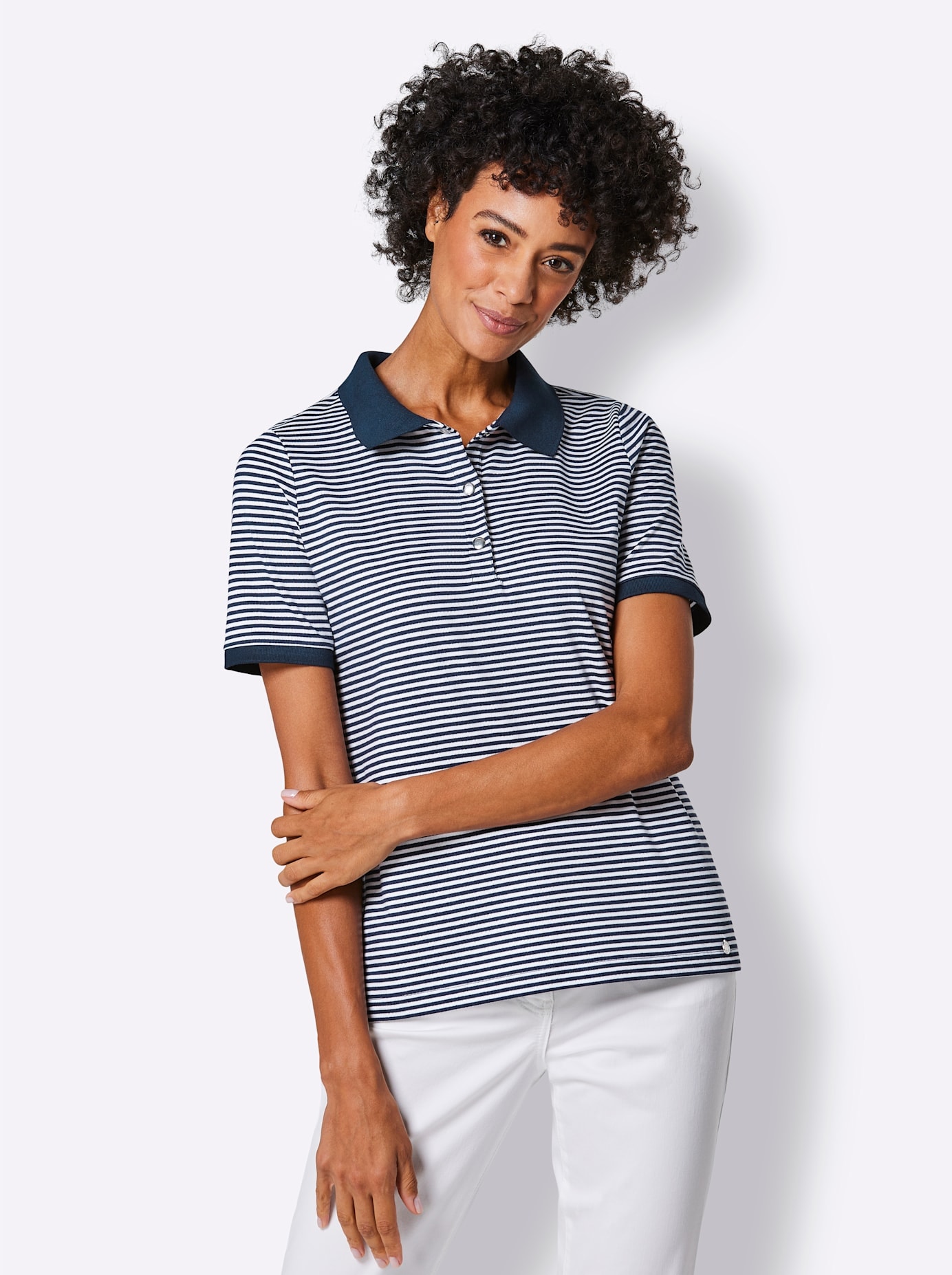 CREATION L PREMIUM Poloshirt »Lyocell-Baumwoll-Shirt« CREATION L PREMIUM Poloshirt »Lyocell-Baumwoll-Shirt« von CREATION L PREMIUM
