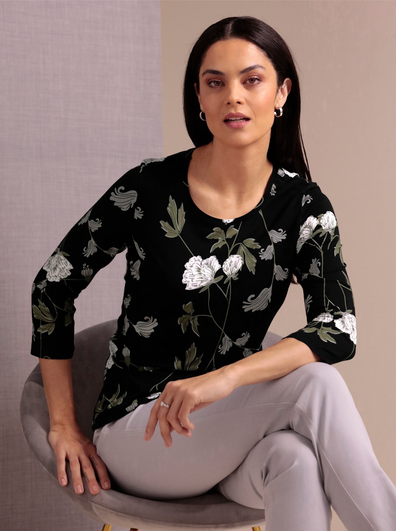 CREATION L PREMIUM Print-Shirt »Viskose-Seiden-Shirt« CREATION L PREMIUM Print-Shirt »Viskose-Seiden-Shirt« von CREATION L PREMIUM