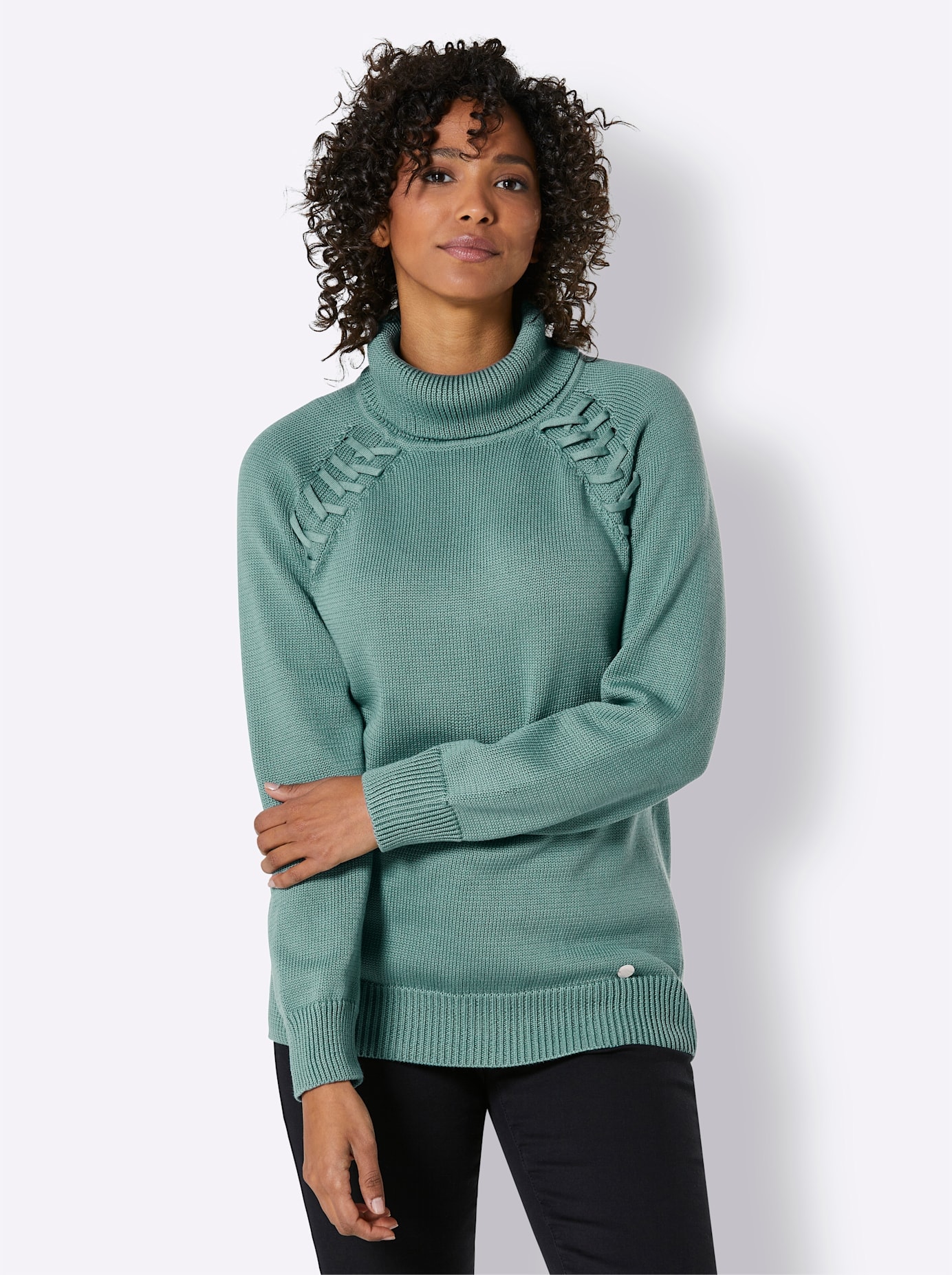 CREATION L PREMIUM Rollkragenpullover »Pima-Baumwoll-Pullover« von CREATION L PREMIUM