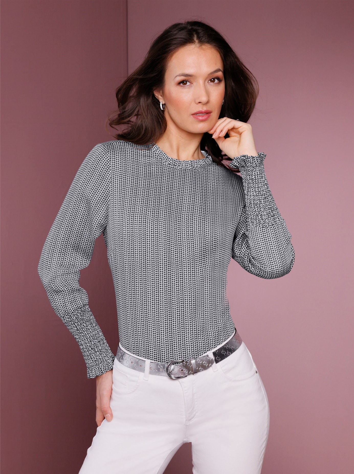 CREATION L PREMIUM Satinbluse CREATION L PREMIUM Satinbluse von CREATION L PREMIUM