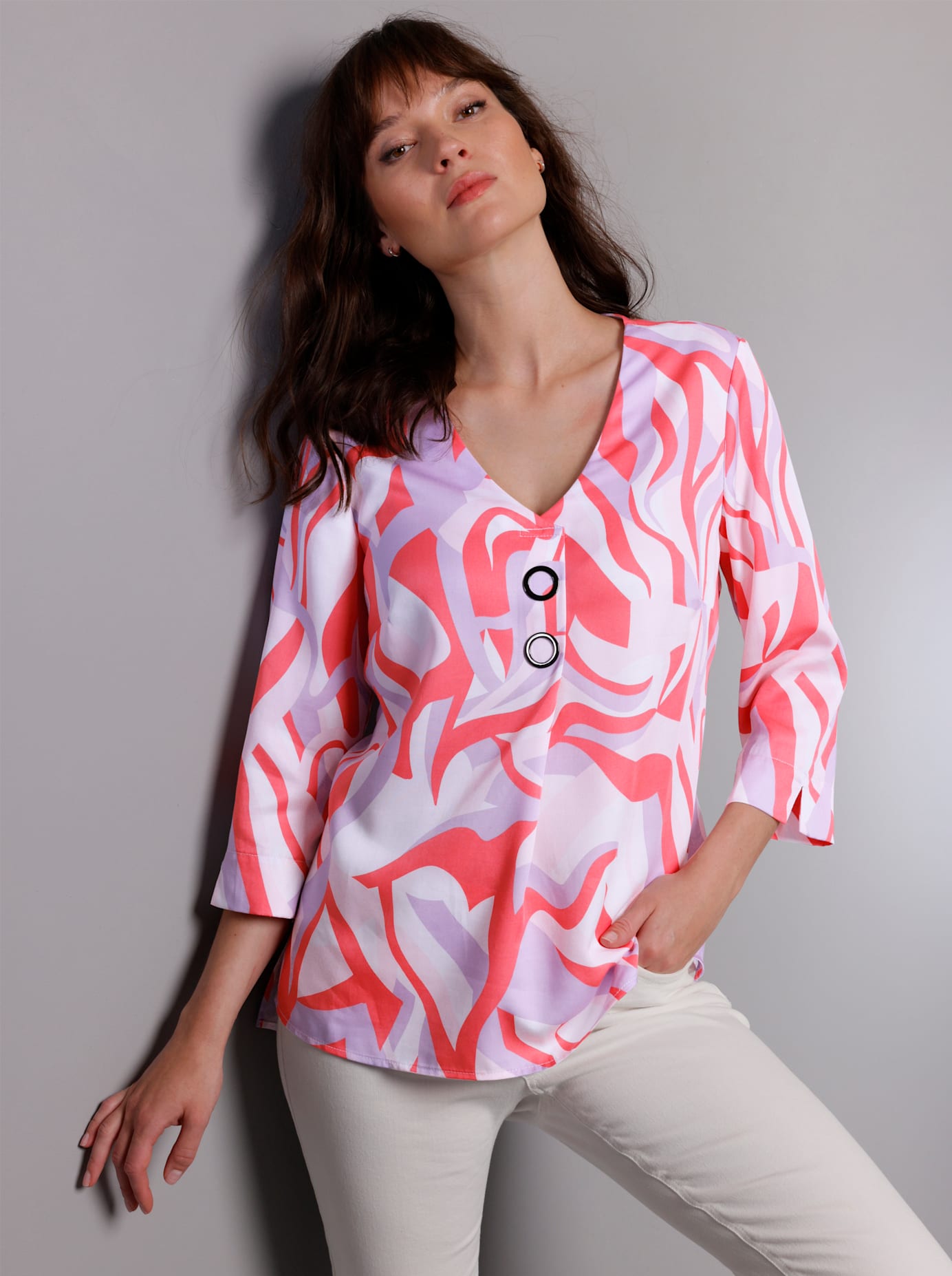 CREATION L PREMIUM Schlupfbluse CREATION L PREMIUM Schlupfbluse von CREATION L PREMIUM