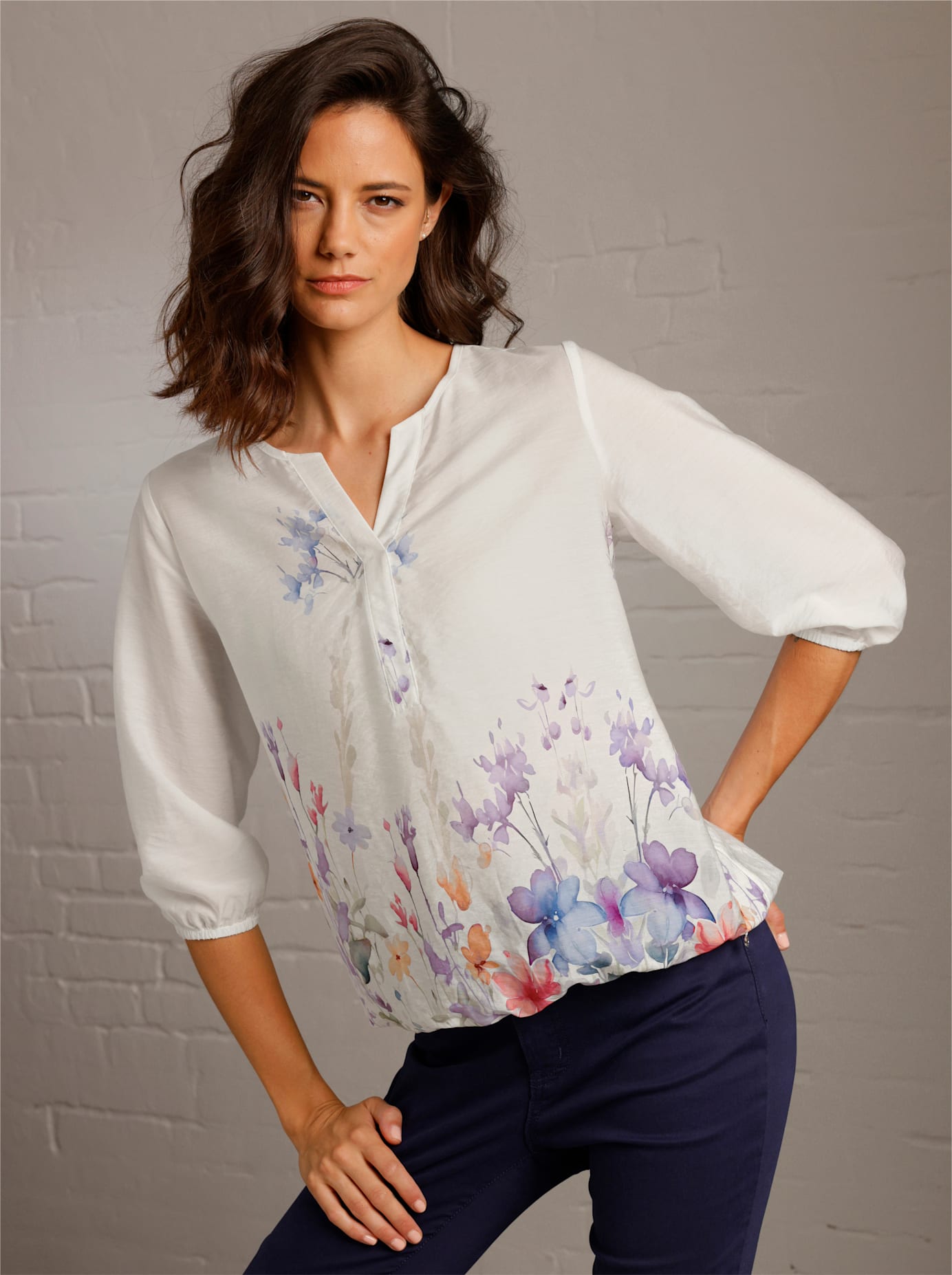 CREATION L PREMIUM Schlupfbluse CREATION L PREMIUM Schlupfbluse von CREATION L PREMIUM