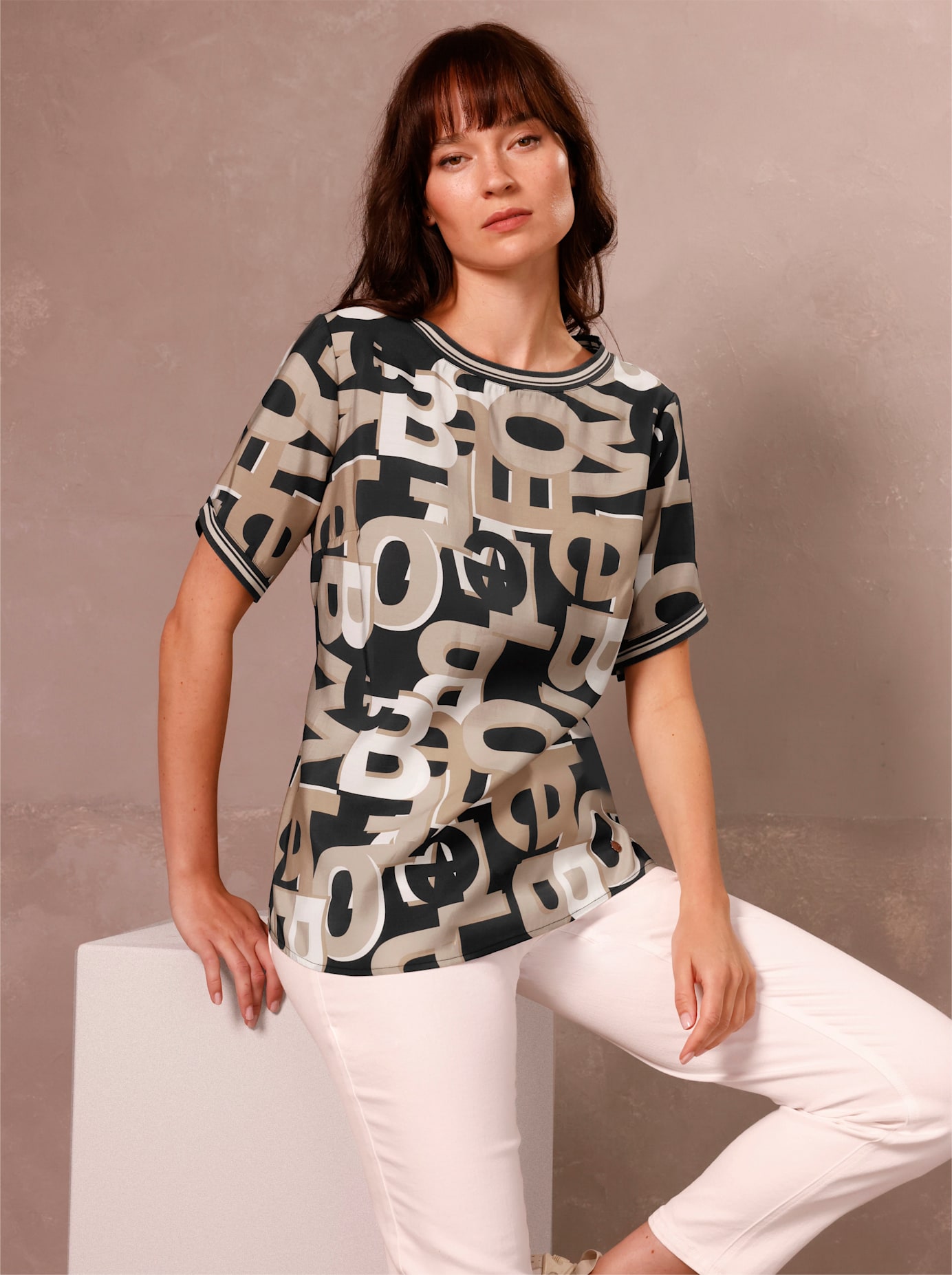 CREATION L PREMIUM Schlupfbluse CREATION L PREMIUM Schlupfbluse von CREATION L PREMIUM