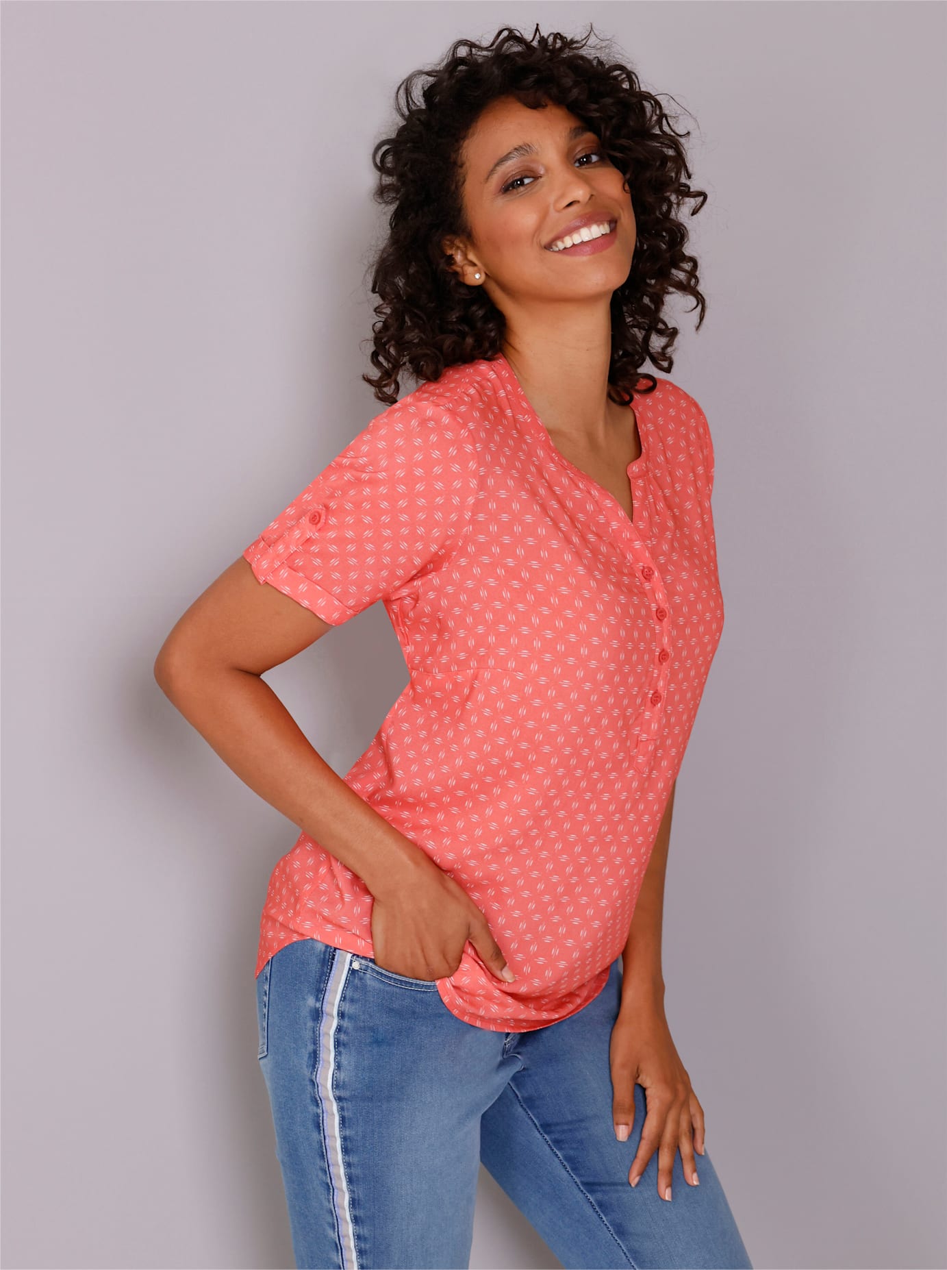 CREATION L PREMIUM Schlupfbluse CREATION L PREMIUM Schlupfbluse von CREATION L PREMIUM