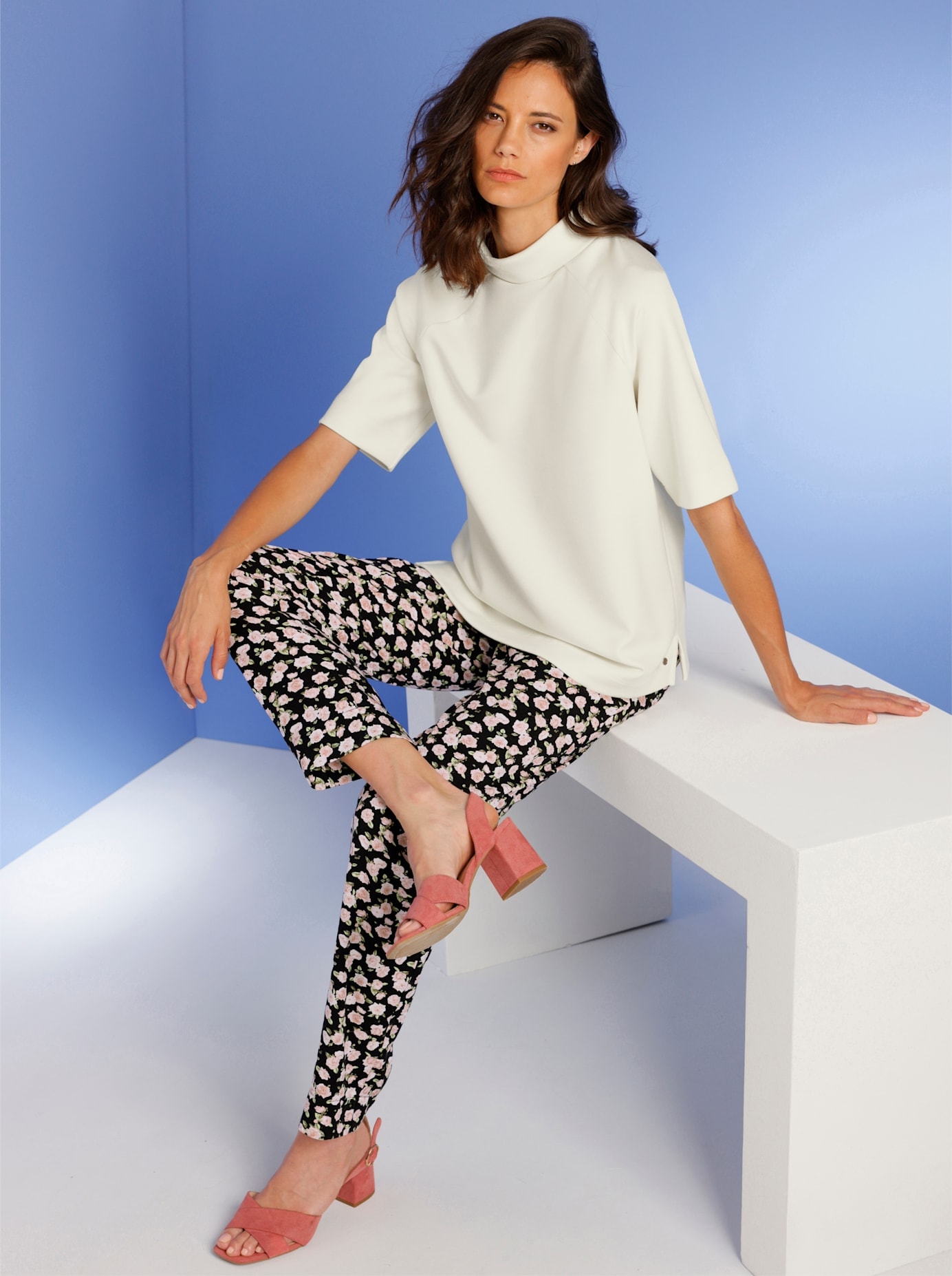 CREATION L PREMIUM Stehkragenshirt »Modal-Mix-Shirt«, (1 tlg.) CREATION L PREMIUM Stehkragenshirt »Modal-Mix-Shirt«, (1 tlg.) von CREATION L PREMIUM