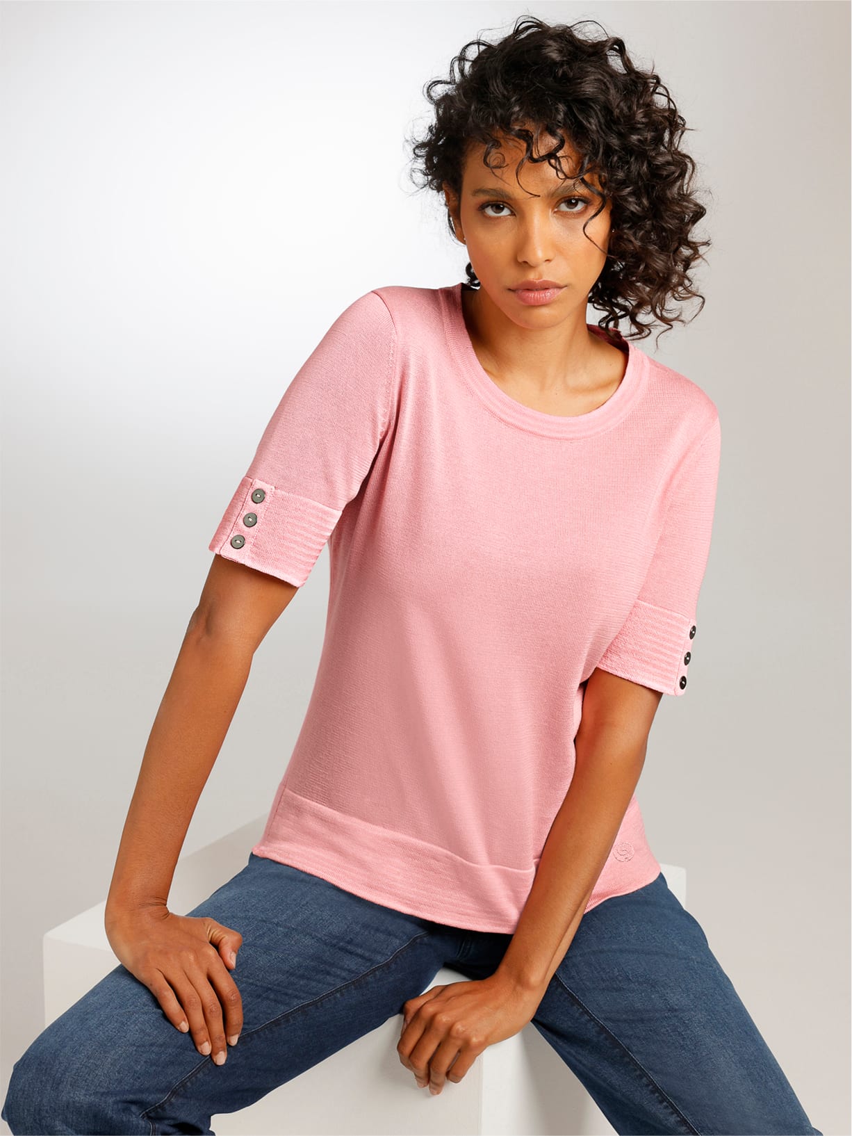 CREATION L PREMIUM Strickpullover »Baumwoll-Pullover« CREATION L PREMIUM Strickpullover »Baumwoll-Pullover« von CREATION L PREMIUM