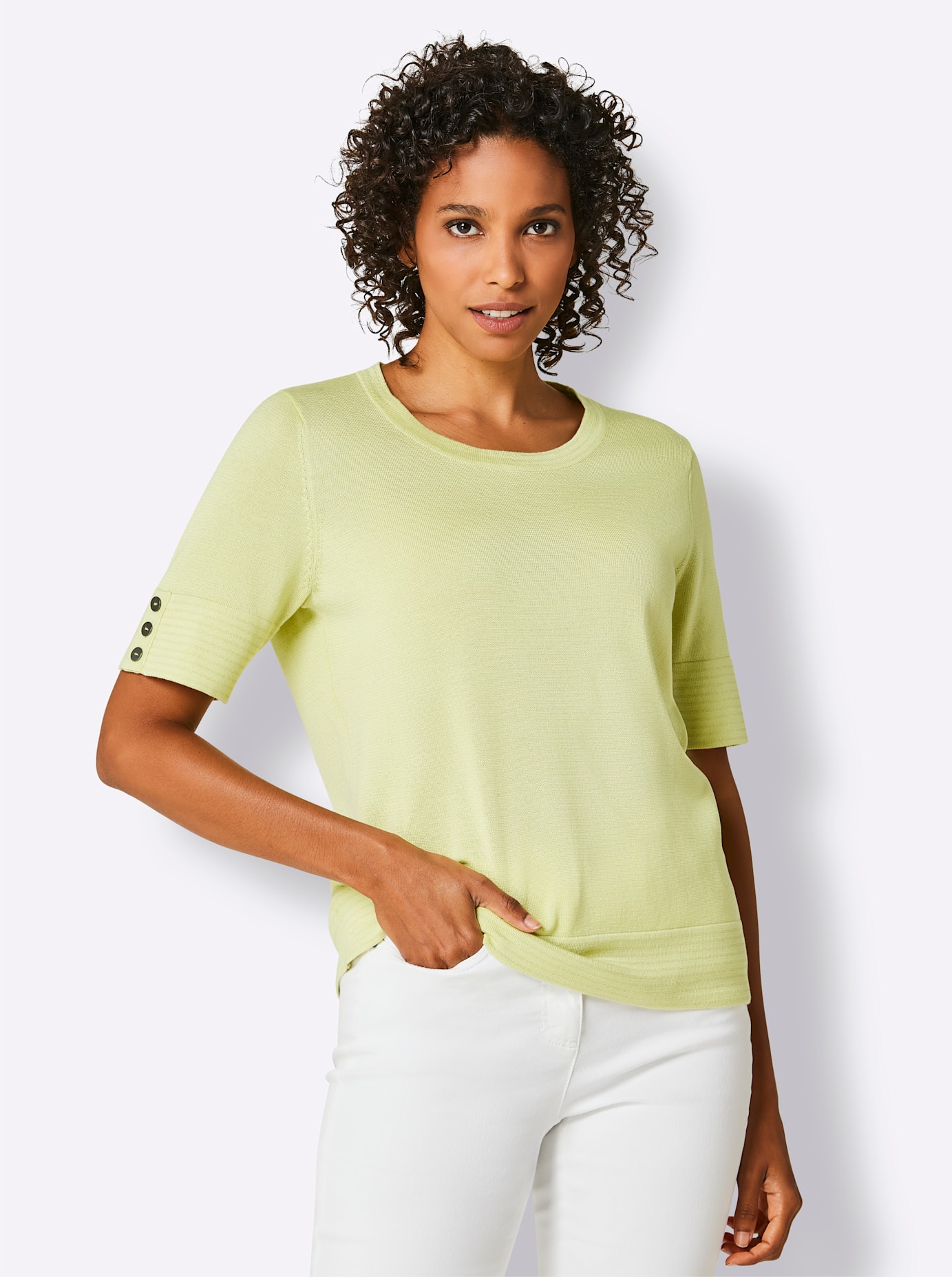 CREATION L PREMIUM Strickpullover »Baumwoll-Pullover« CREATION L PREMIUM Strickpullover »Baumwoll-Pullover« von CREATION L PREMIUM