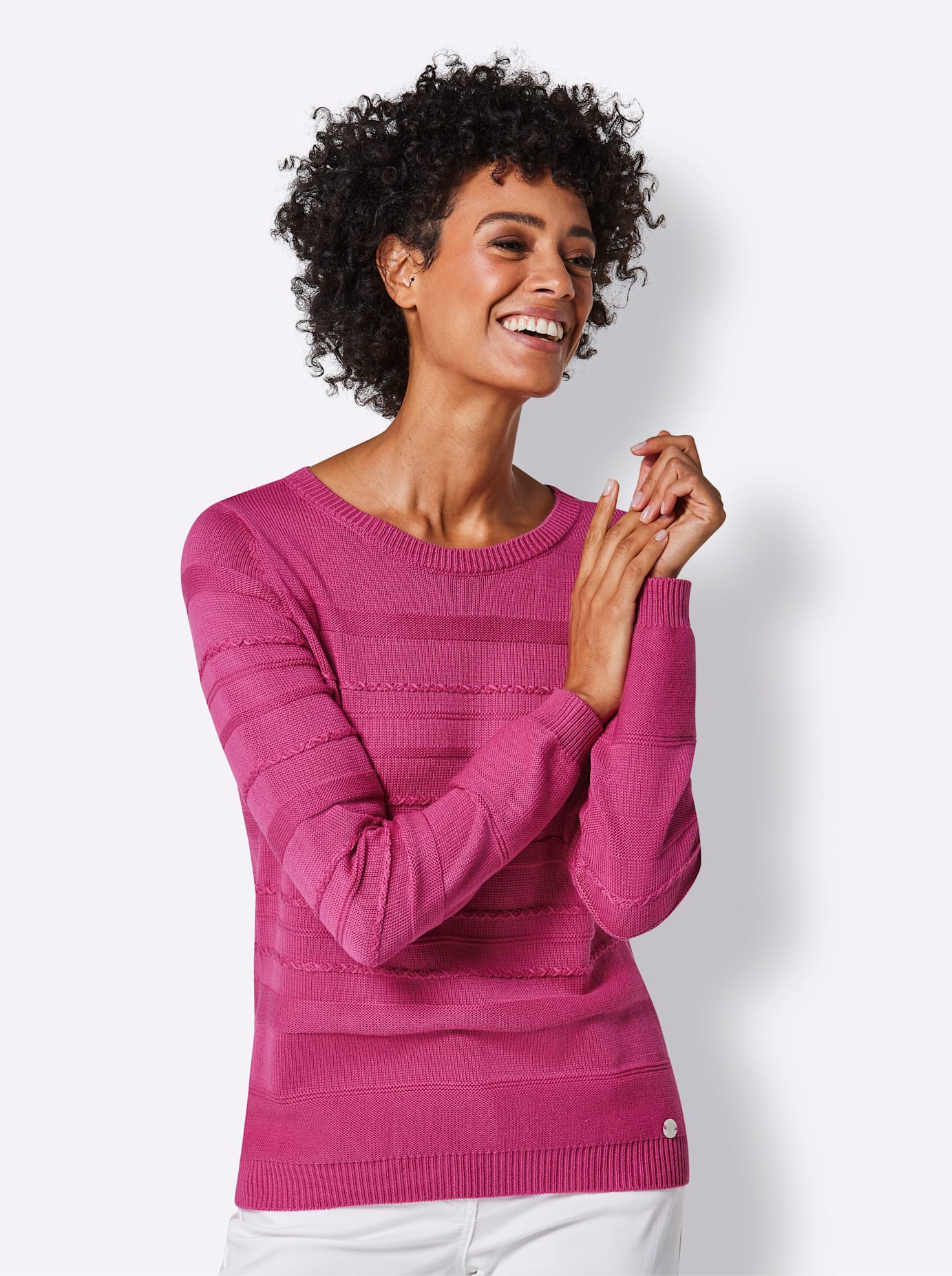 CREATION L PREMIUM Strickpullover »Baumwoll-Pullover« CREATION L PREMIUM Strickpullover »Baumwoll-Pullover« von CREATION L PREMIUM