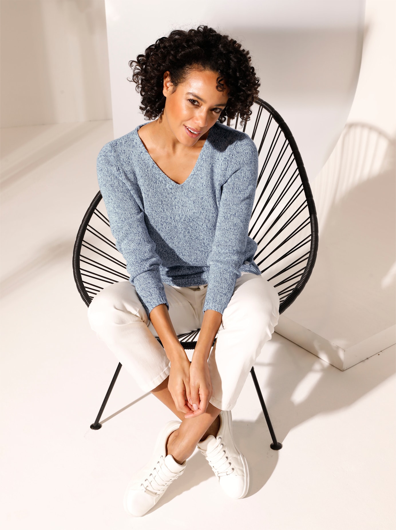 CREATION L PREMIUM Strickpullover »Leinen-Baumwoll-Pullover« CREATION L PREMIUM Strickpullover »Leinen-Baumwoll-Pullover« von CREATION L PREMIUM
