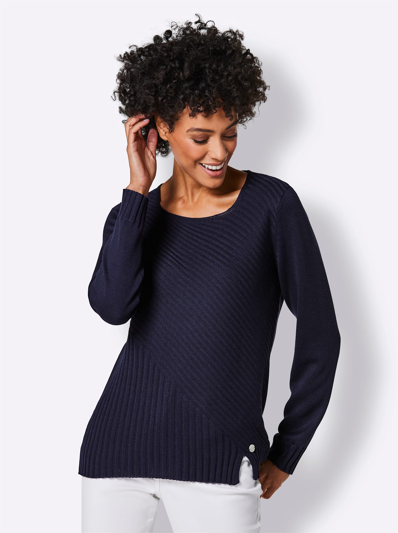 CREATION L PREMIUM Strickpullover »Lyocell-Baumwoll-Pullover« CREATION L PREMIUM Strickpullover »Lyocell-Baumwoll-Pullover« von CREATION L PREMIUM