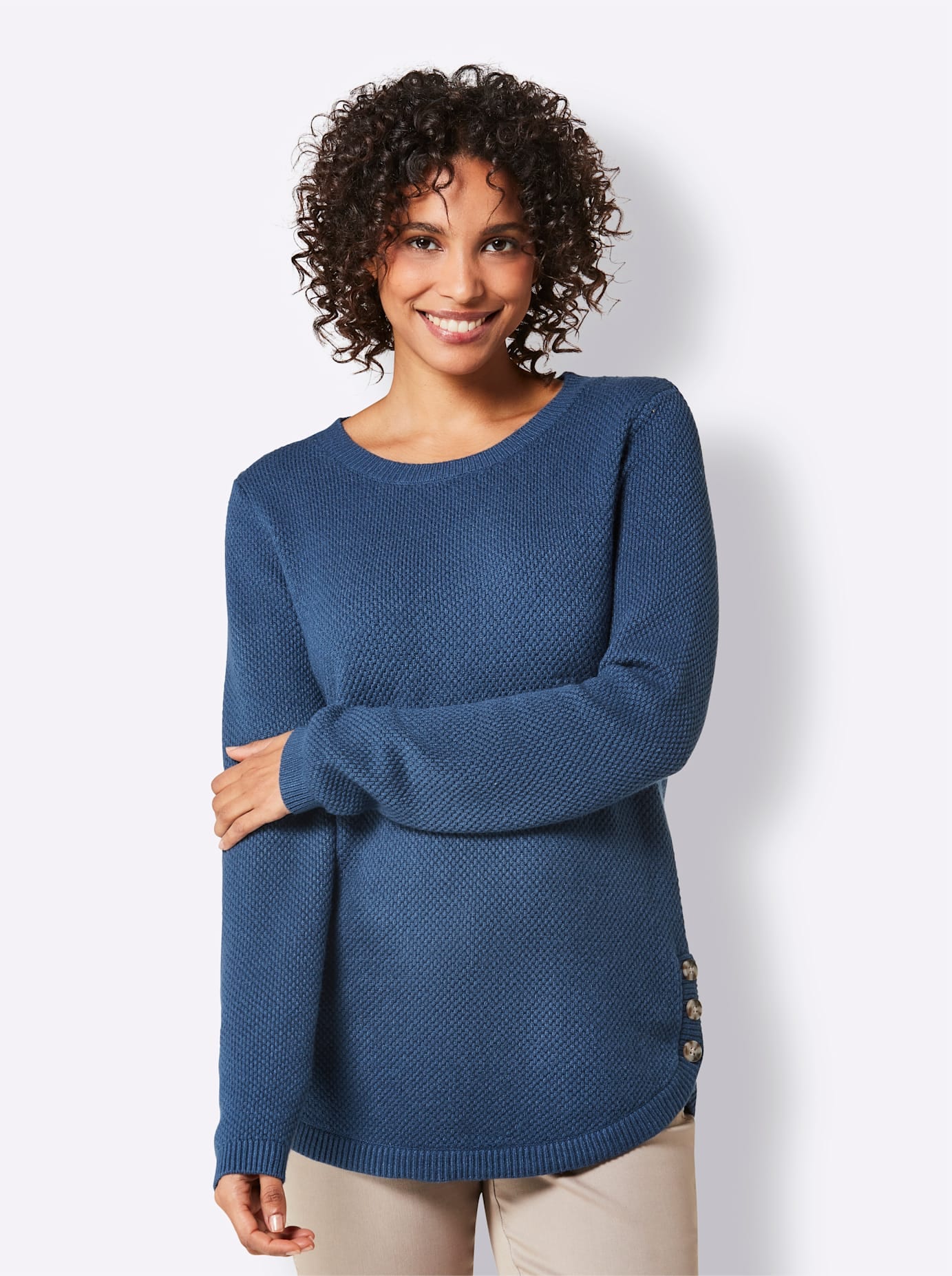 CREATION L PREMIUM Strickpullover »Viskose-Lyocell-Pullover« von CREATION L PREMIUM