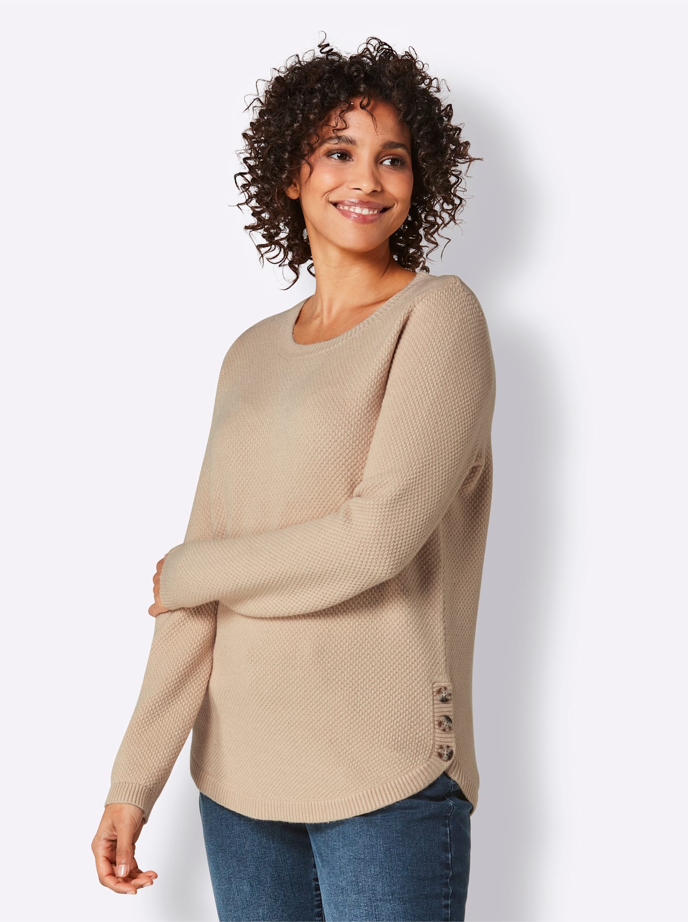 CREATION L PREMIUM Strickpullover »Viskose-Lyocell-Pullover« von CREATION L PREMIUM