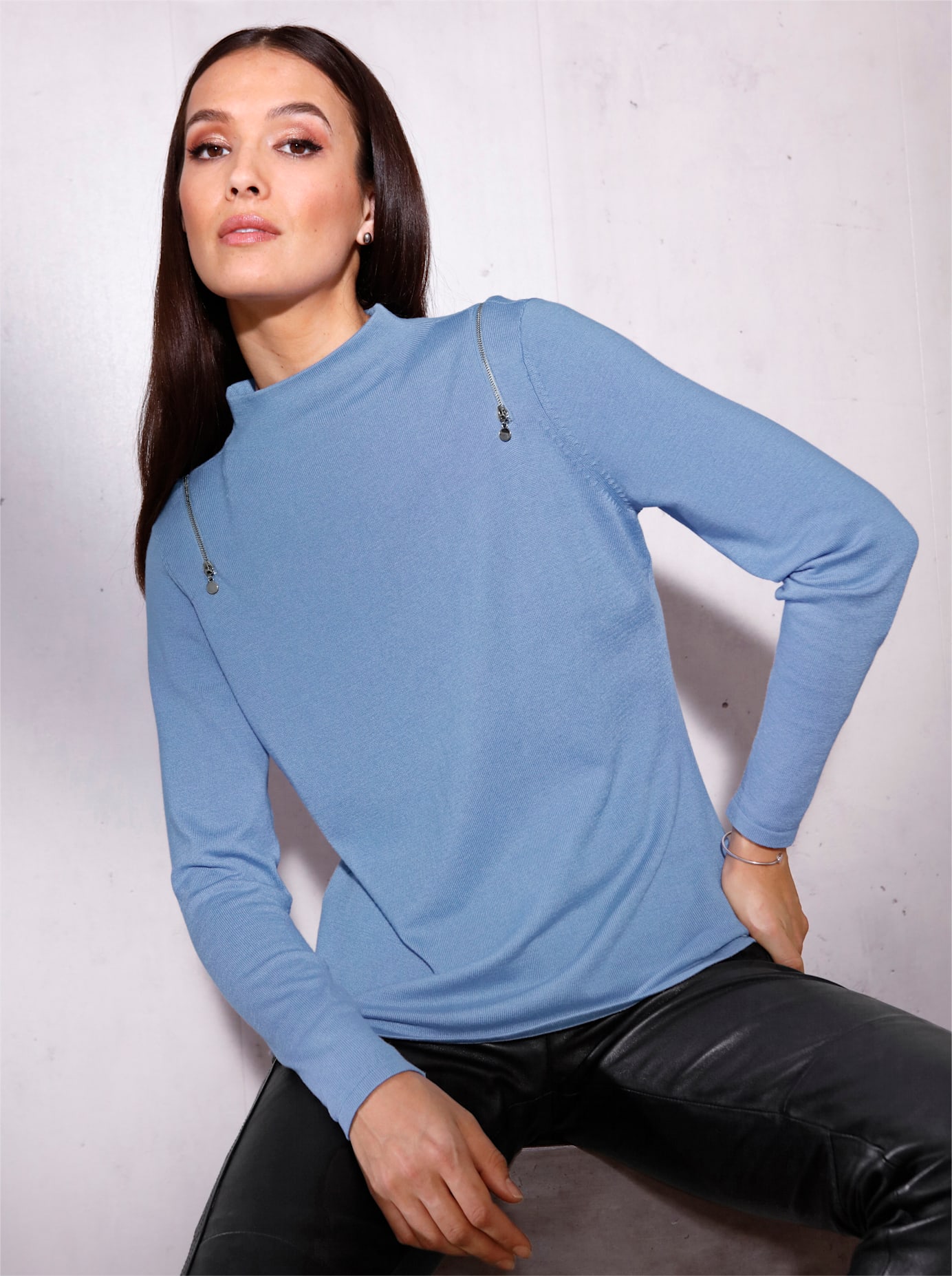 CREATION L PREMIUM Strickpullover »Viskose-Lyocell-Pullover« von CREATION L PREMIUM