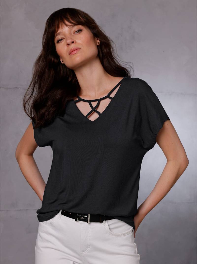 CREATION L PREMIUM V-Shirt »Modal-Shirt«, (1 tlg.) von CREATION L PREMIUM
