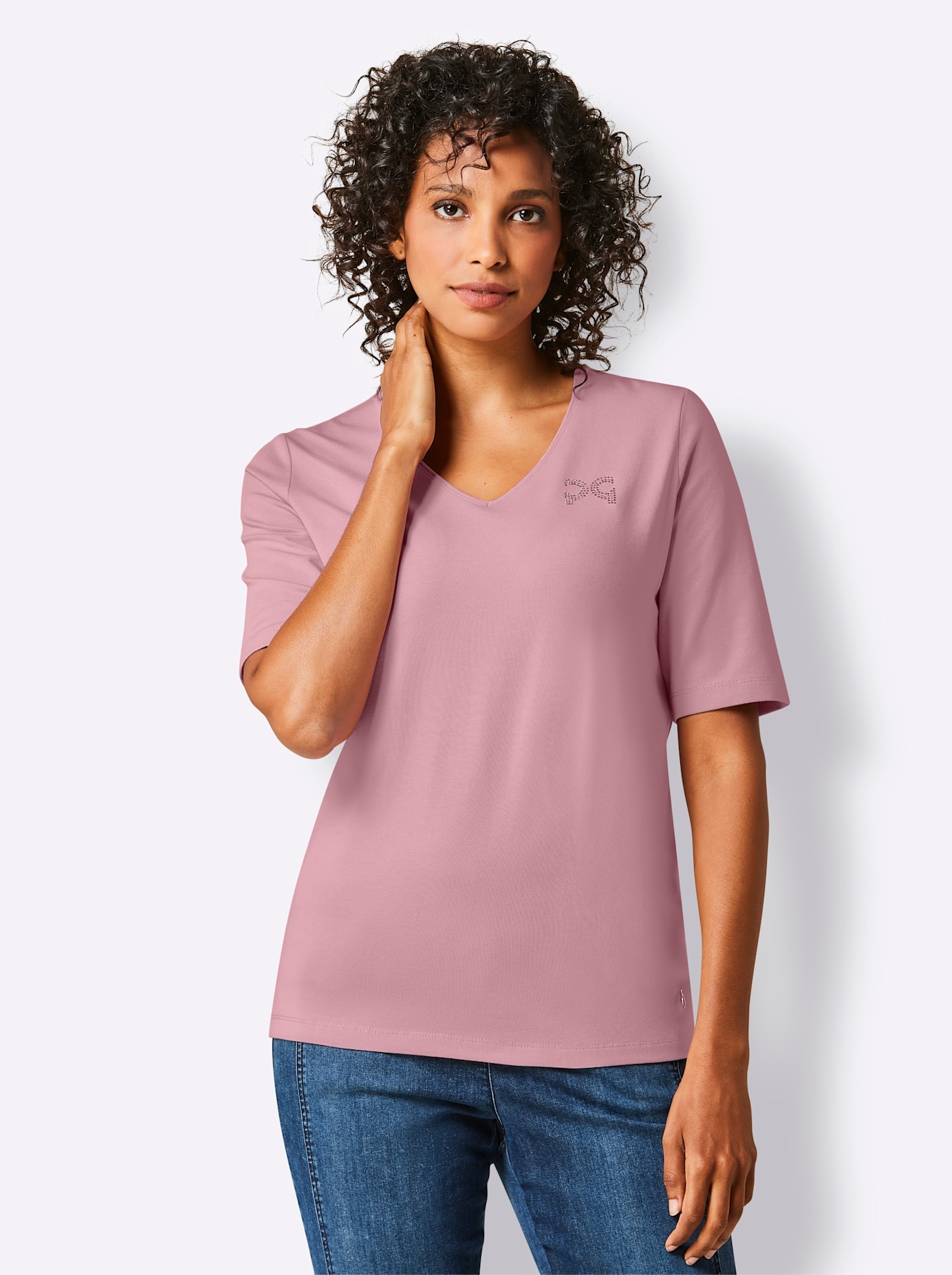 CREATION L PREMIUM V-Shirt »Pima-Baumwoll-Shirt« CREATION L PREMIUM V-Shirt »Pima-Baumwoll-Shirt« von CREATION L PREMIUM