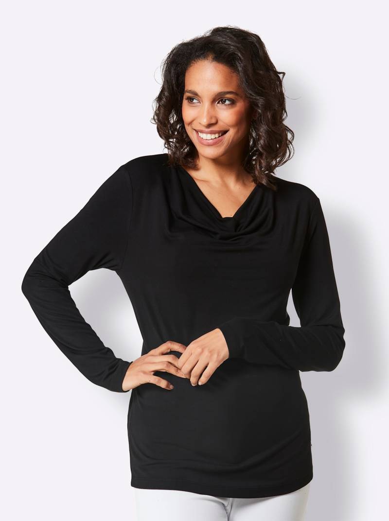 CREATION L PREMIUM Wasserfallshirt »Modal-Shirt«, (1 tlg.) von CREATION L PREMIUM