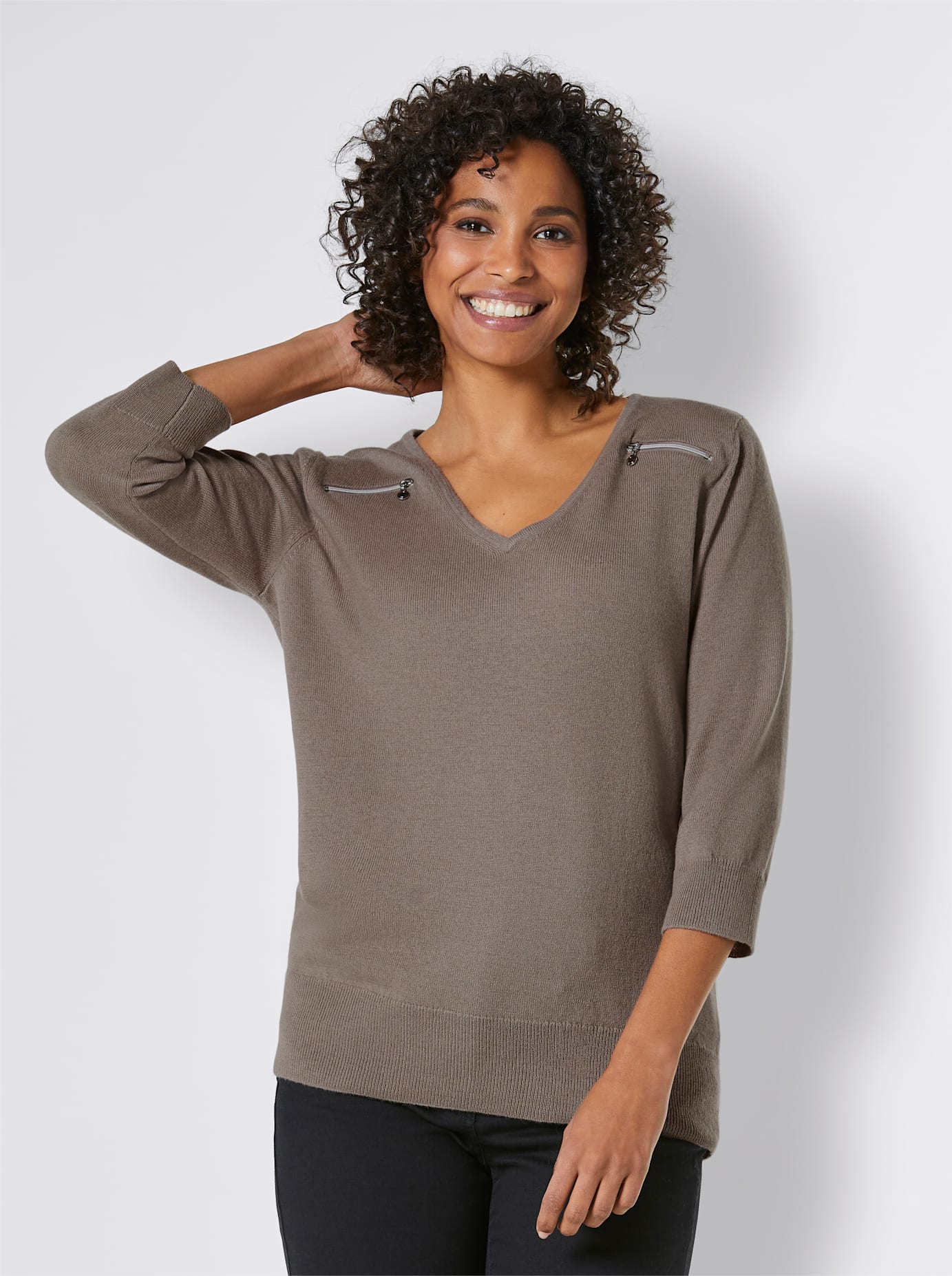 CREATION L PREMIUM Wollpullover »Kaschmir-Merino-Pullover« von CREATION L PREMIUM