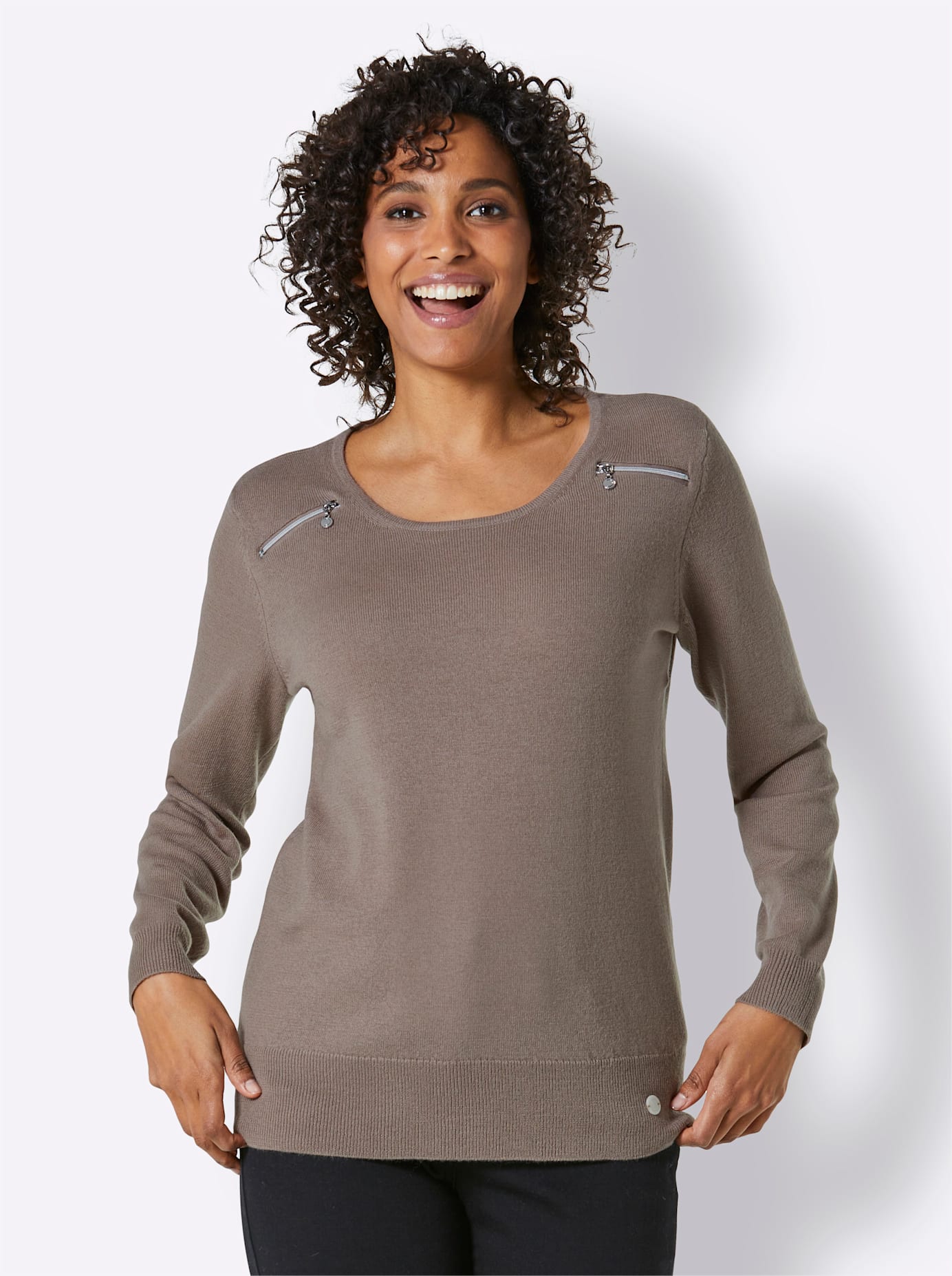 CREATION L PREMIUM Wollpullover »Kaschmir-Merino-Pullover« von CREATION L PREMIUM