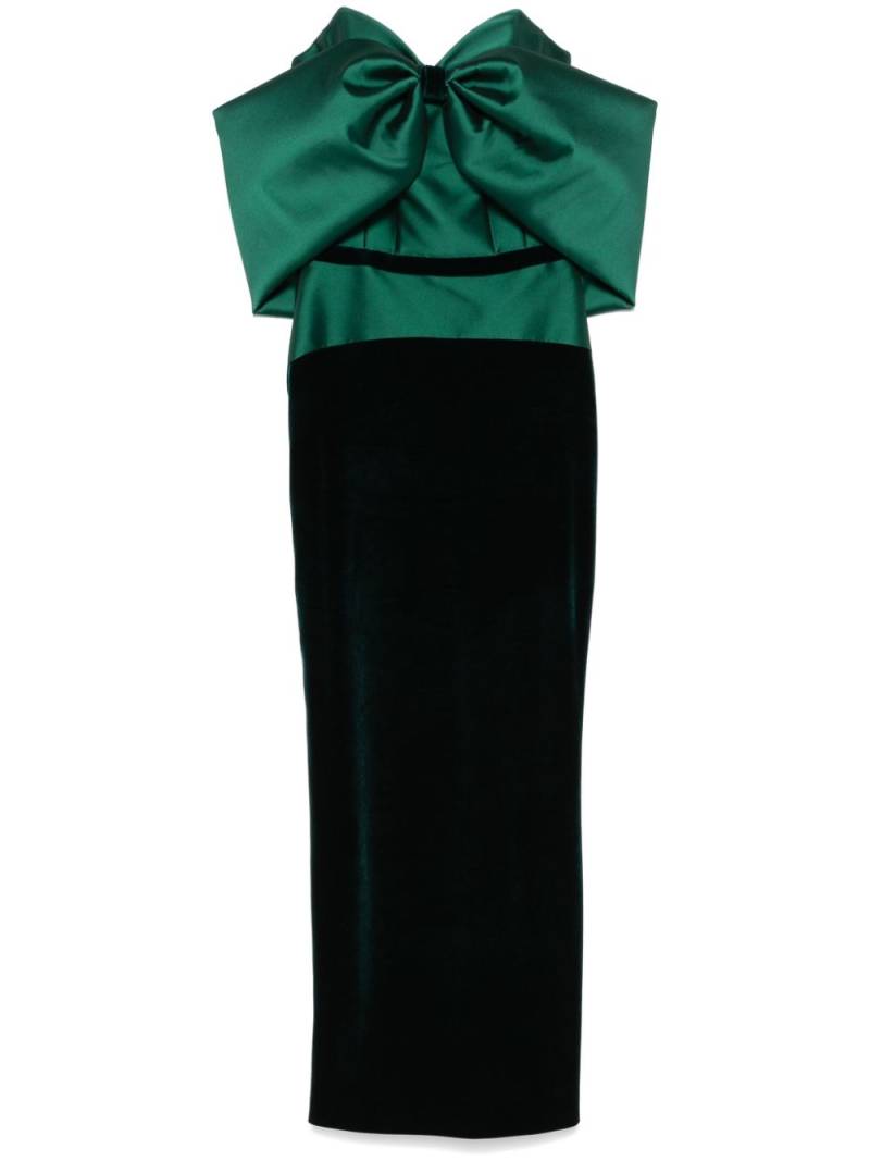 CRISTALLINI Celeste maxi dress - Green von CRISTALLINI