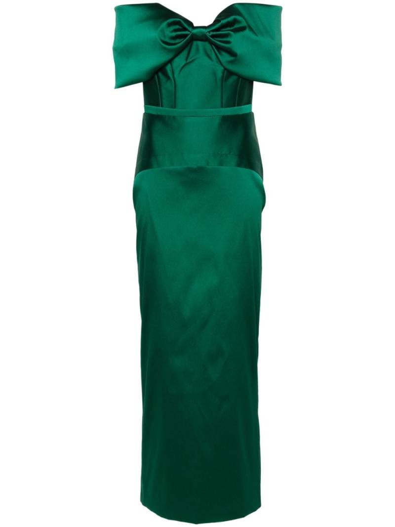 CRISTALLINI Kelly maxi dress - Green von CRISTALLINI