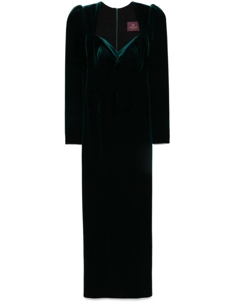 CRISTALLINI Mistique gown - Green von CRISTALLINI