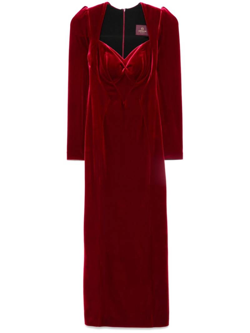 CRISTALLINI Mistique gown - Red von CRISTALLINI